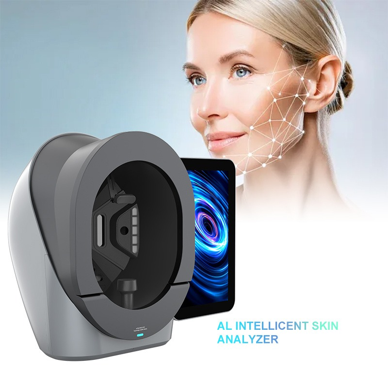 Professional Facial Skin Analyzer Machine 3D Digital Skin Wrinkle Pigmentation Acne Analysis