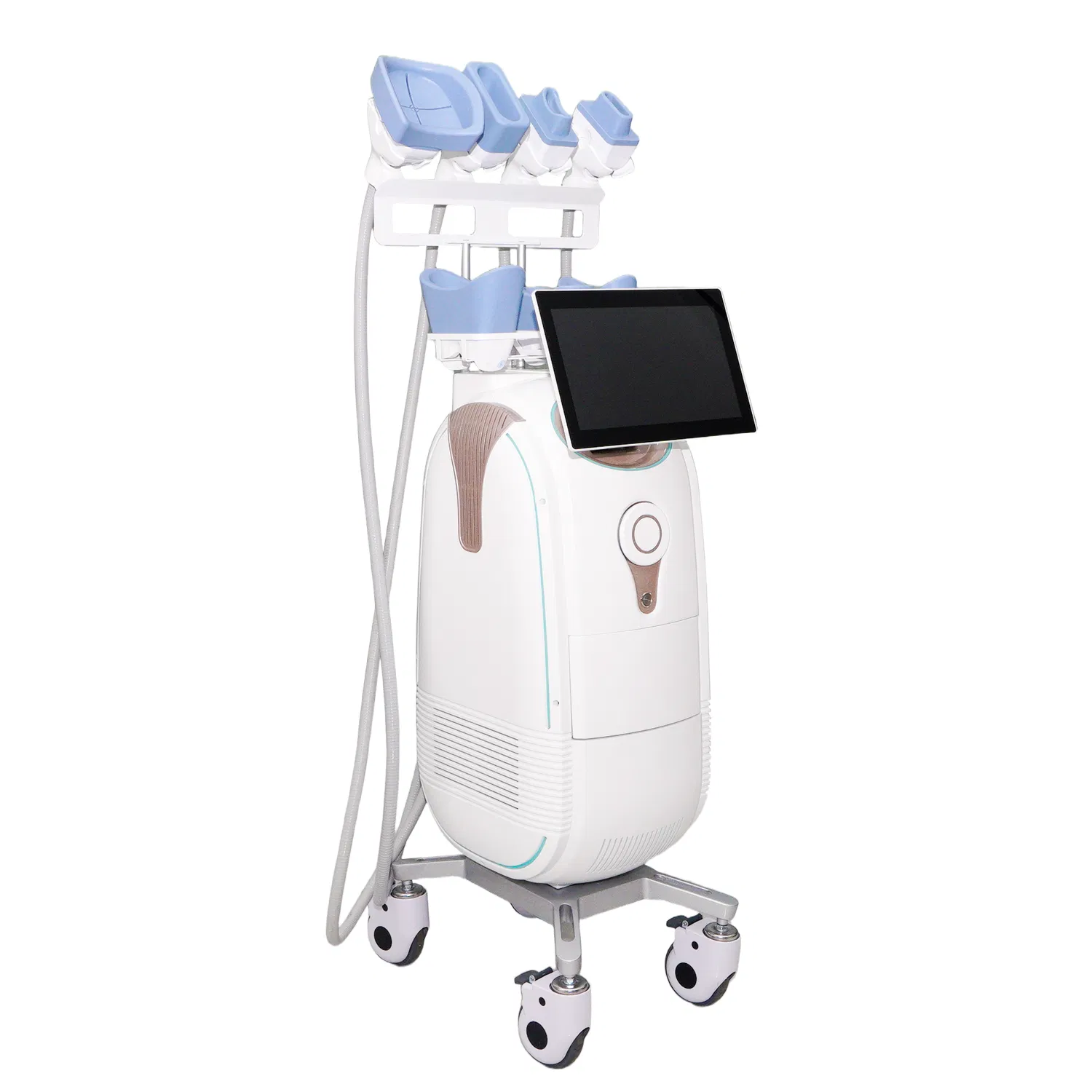 Advanced Cryotherapy Slimming Device Vertical Fat Freezing Body Contouring Non Invasive Professional SPA Beauty Machine