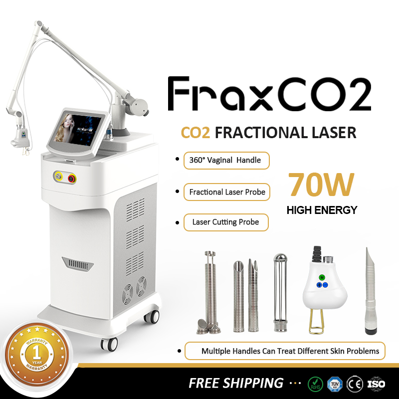 Fractional CO2 Laser Skin Resurfacing Machine CO2 Fractional Laser Stretch Mark Removal Machine