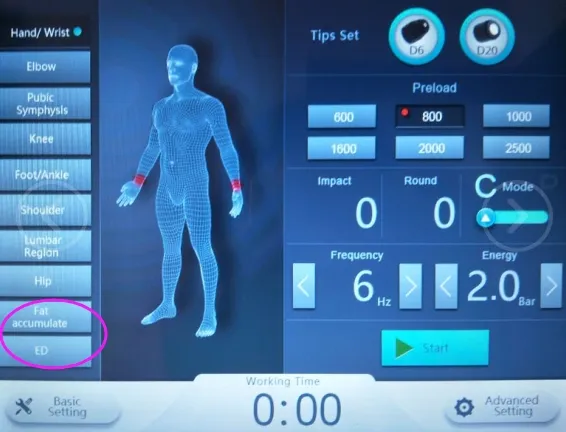 ED Therapy Protocol 1