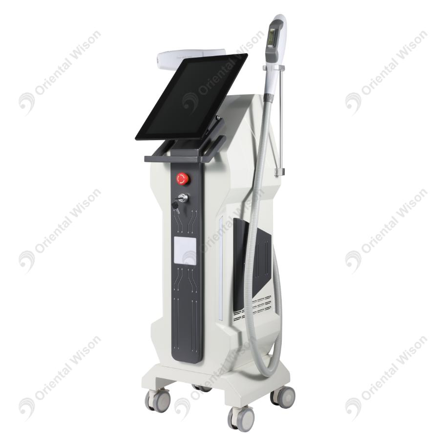 2 in 1 ND YAG Laser Picosecond Laser Plus IPL Hair Removal Skin Rejuvenation Laser IPL ND YAG Laser 2 in 1 Hair Removal Tattoo Removal Skin Peeling IPL ND YAG