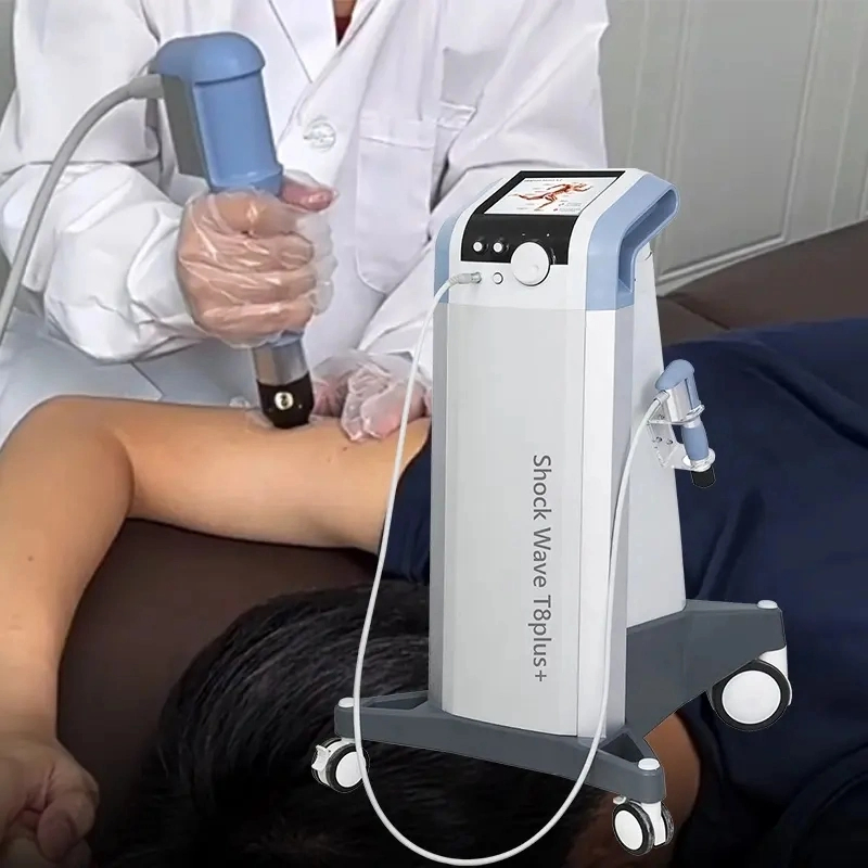 2 in 1 Vertical Ultrasound Physical Equipment Shockwave Therapy for ED Function Pain Management Cellulite Reduction Physiotherapy