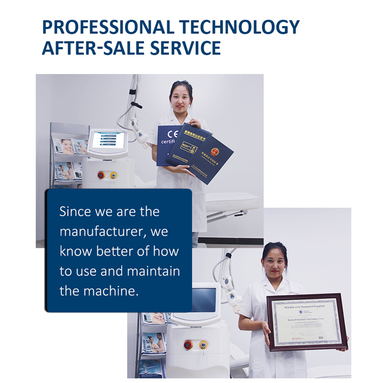 Fractional CO2 Laser Skin Resurfacing Machine CO2 Fractional Laser Stretch Mark Removal Machine