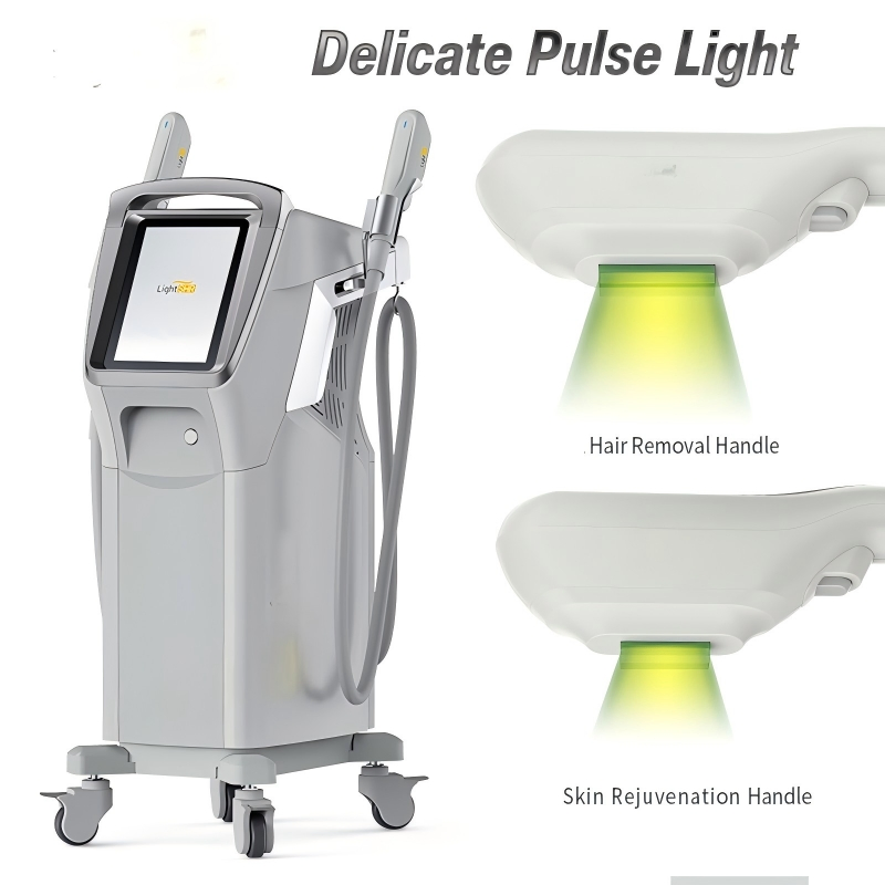 2025 Vertical Commercial Opt E Light IPL Laser Hair Removal Dynamic Pulse Light Skin Rejuvenation Machine for Salon Use