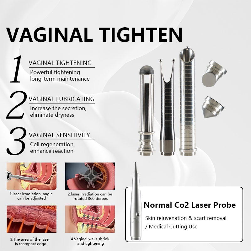 4D CO2 Laser Beauty Equipment Acne Scar Removal Skin Rejuvenation Vaginal Tightening Fractional CO2 Laser Machine