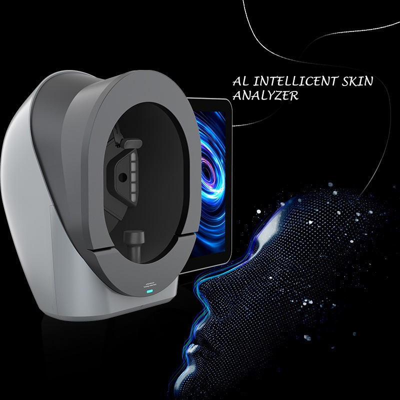 Professional Facial Skin Analyzer Machine 3D Digital Skin Wrinkle Pigmentation Acne Analysis