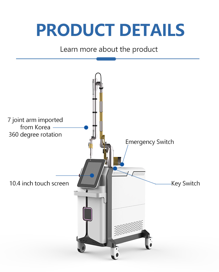 Picosecond Pico Laser Tattoo Removal Salon Equipment for Dark Spot Tattoo Removal