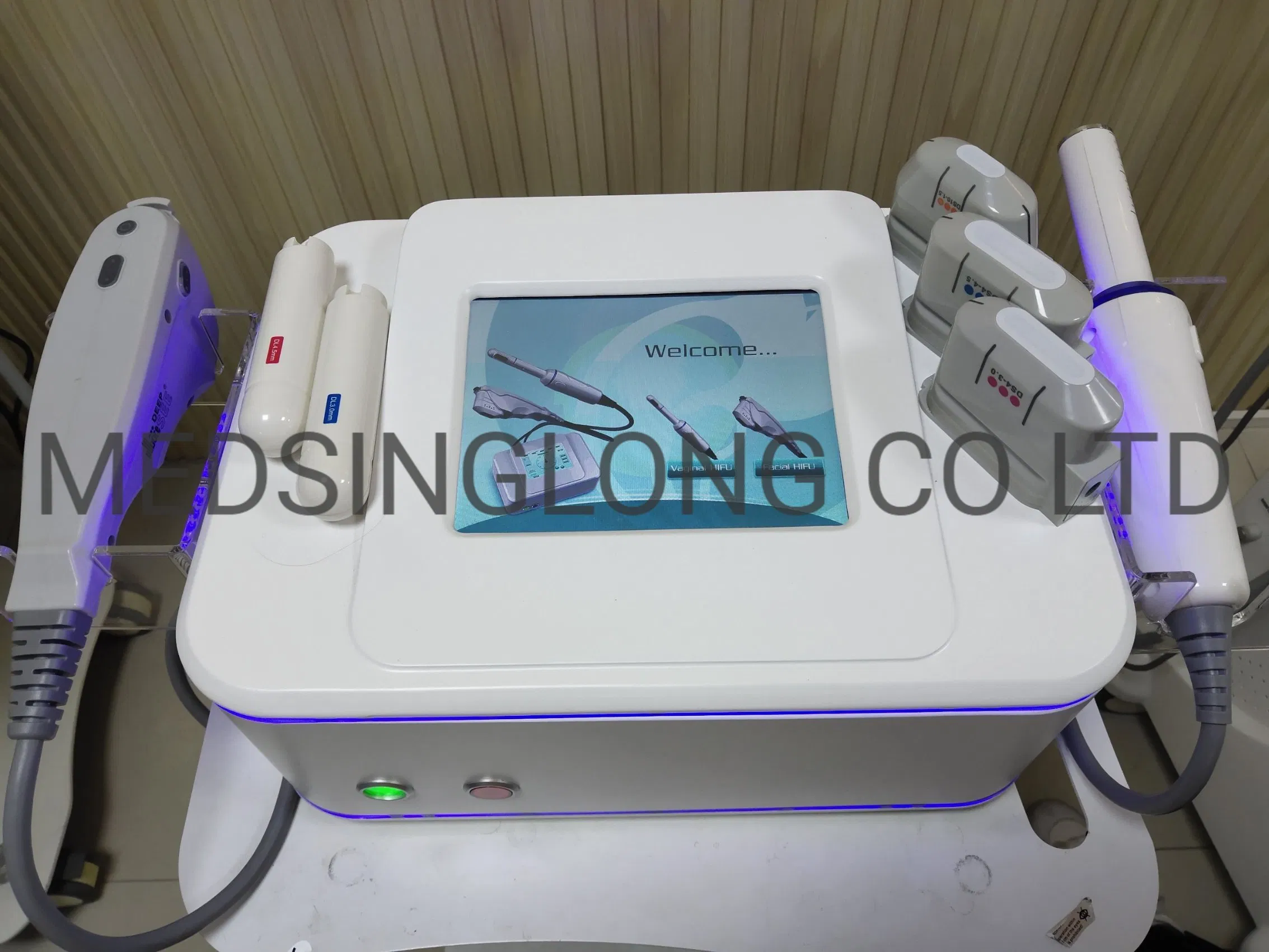 New Arrival 2 in 1 High-Intensity Focused Ultrasound Hifu Face &amp; Vaginal Mslhf28 for Anti-Aging and Wrinkle Removal