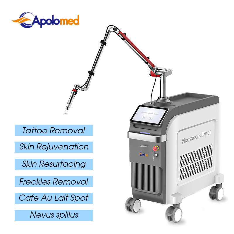 Apolo ND YAG Real Picosecond Laser Tattoo Removal Machine Skin Rejuvenation