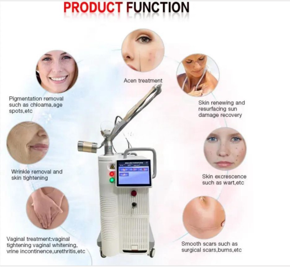 Fotona 4D Erbium Laser Machine Skin Resurfacing Acne Scars Removal Vaginal Tightening Best Fractional CO2 Laser
