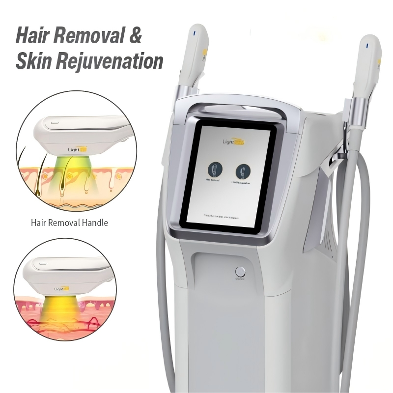 2025 Vertical Commercial Opt E Light IPL Laser Hair Removal Dynamic Pulse Light Skin Rejuvenation Machine for Salon Use
