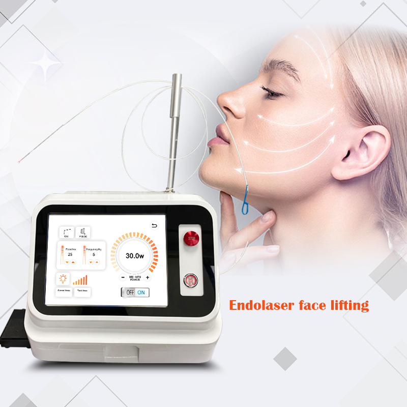 980nm 1470nm Lipolysis Laser Liposuction Machine Endoskin Nonsurgical Endolaser Facial Lifting Lipo Papada Endolift