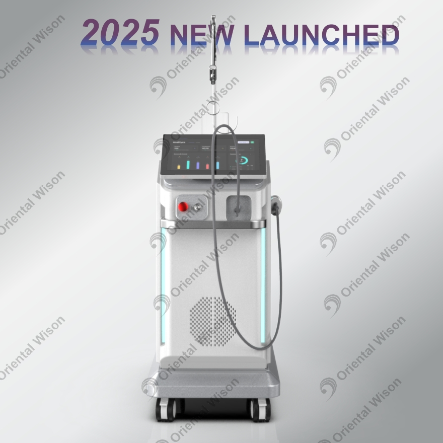 Double Wavelength Alexandrite ND YAG for Pain Free Permanent Hair Removal Vascular Lesions with CE Certificate