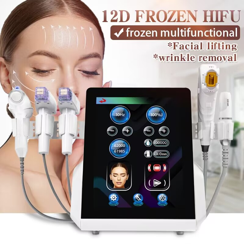 Hifu 12D Cryo Max Hifu High Intensity Focused Ultrasound Anti-Aging Technology Wrinkle Removal Device