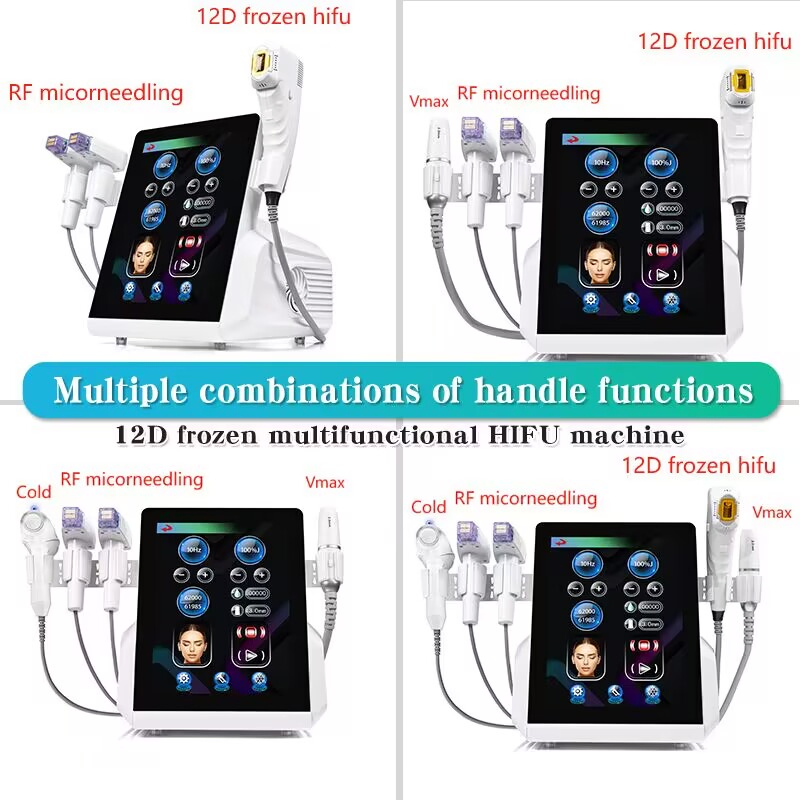 Hifu 12D Cryo Max Hifu High Intensity Focused Ultrasound Anti-Aging Technology Wrinkle Removal Device