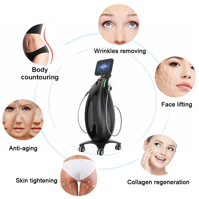 Standing High Intensity Focused Ultrasound Smas Hifu Cartridges for Home Use Beauty Machines