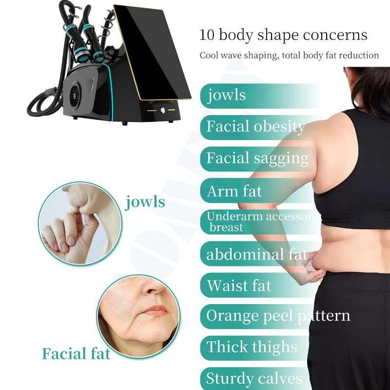 Cold Wave Non Invasive Body Contouring Equipment for Professional Beauty Use