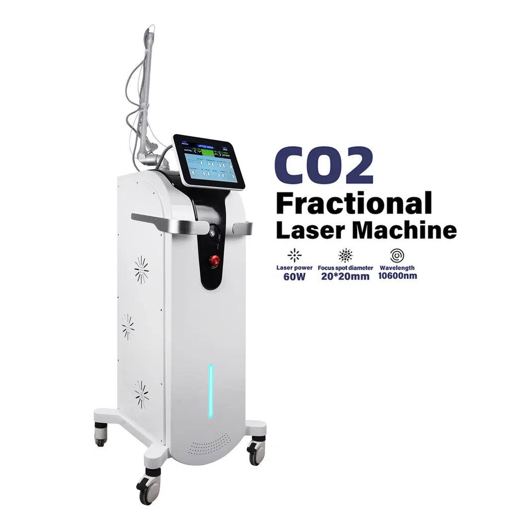 Medical CE Approval 10600nm Wrinkle Removal Scar Removal Tighten Vagina Skin Resurfacing CO2 Fractional Laser Machine