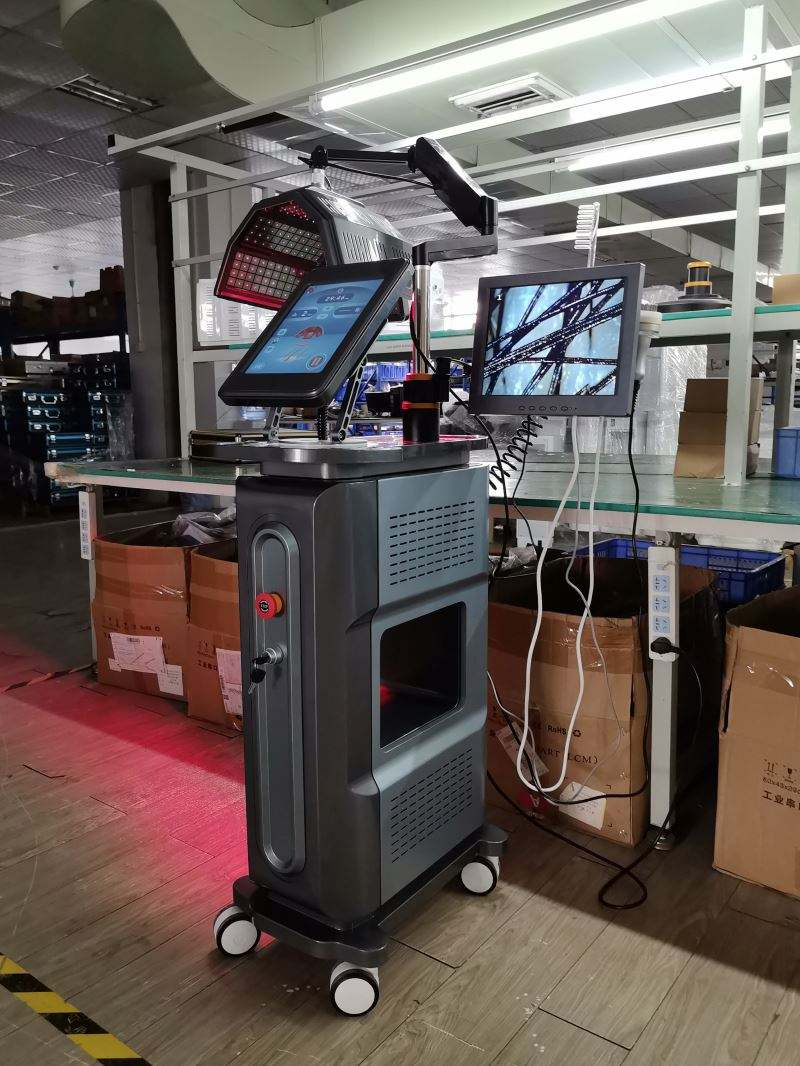 Diode Hair Growth Hatt Helmet Laser Hat Removal Machine Skin Analysis Scalp Analyzer Care Dropshipping Sample Loss Treatment