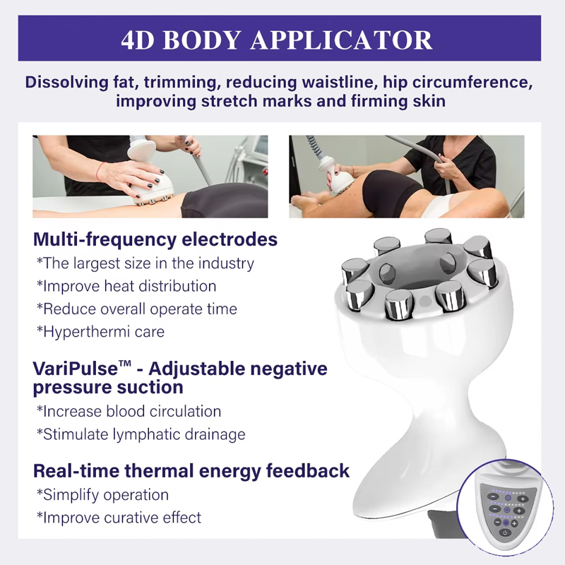 Venus Legacy 4D Non Invasive Multi Polar Cellulite Reduction Wrinkle Removal Machine for Body Contouring Face Skin Tightening