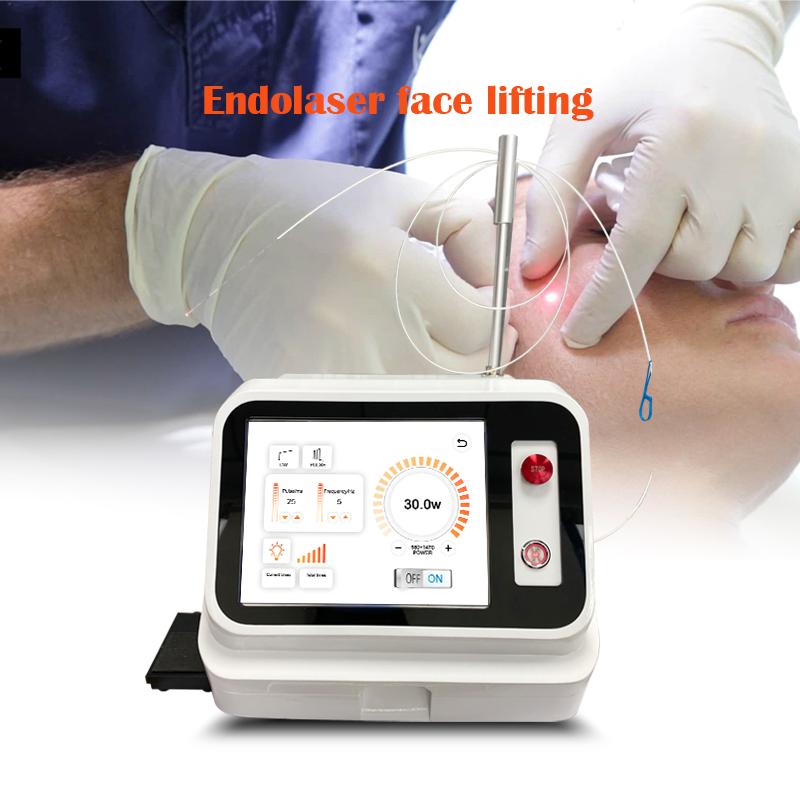980nm 1470nm Lipolysis Laser Liposuction Machine Endoskin Nonsurgical Endolaser Facial Lifting Lipo Papada Endolift