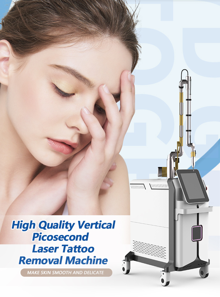 Picosecond Pico Laser Tattoo Removal Salon Equipment for Dark Spot Tattoo Removal