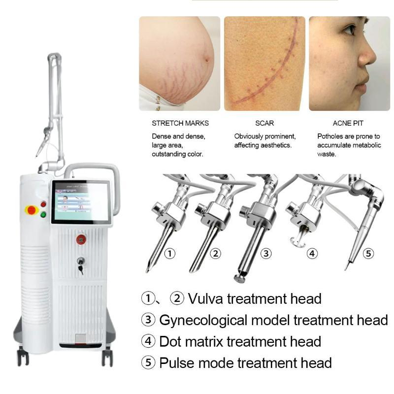 Ofan Fractional CO2 Laser RF Vaginal Tightening Rejuvenation Device CO2 Fractional Laser Wrinkles and Scars Repair Machine