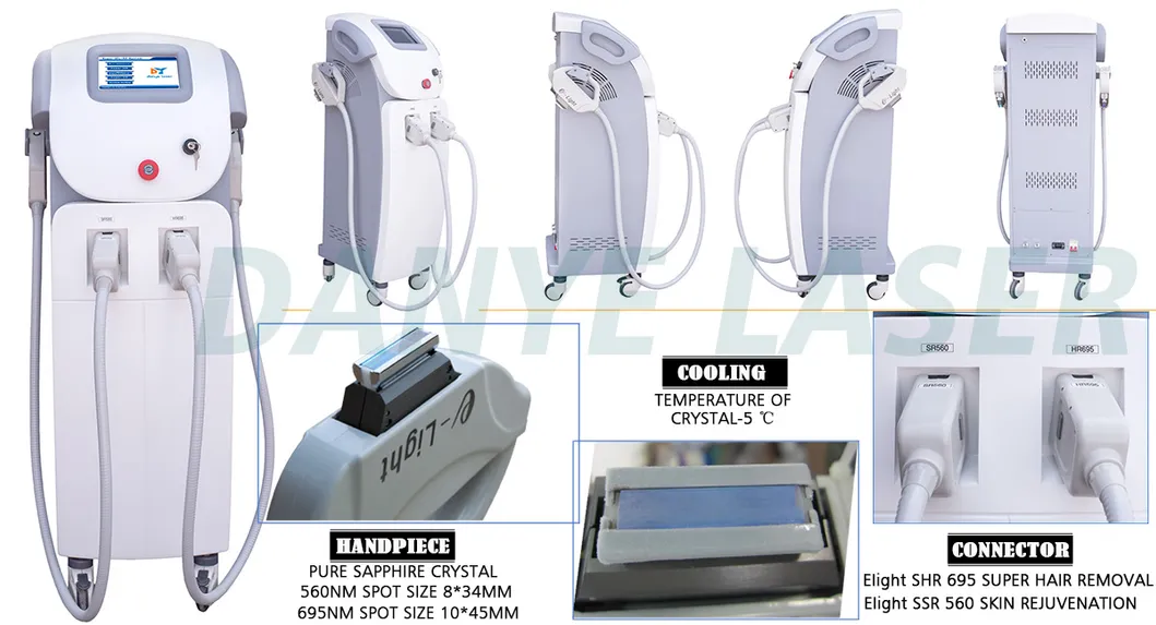 IPL Laser Equipment Display
