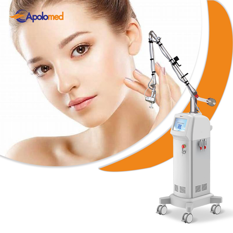 Multi Function Skin Resurfacing RF Tube Ablative Fractional CO2 Laser Skin Resurfacing Equipment for Vaginal Tightening Scar Removal