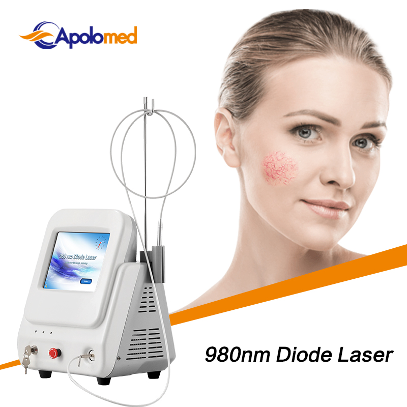 Intelligent System Professional Cavitation Machine Therapy Spider Veins Treatment Cellulite Reduction Vascular Removal Plant