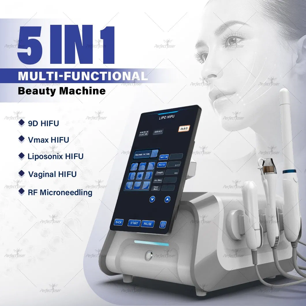 High Intensity Focused Ultrasound Face Lift Wrinkle Removal Beauty Hifu
