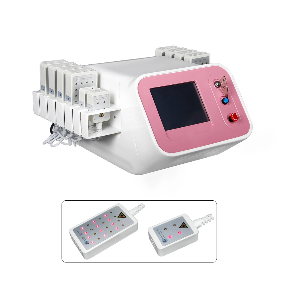 Portable Laser Therapy Fat Reduction Machine Weight Loss Cellulite Removal Lipo Laser 660nm 980nm Wavelength Br319