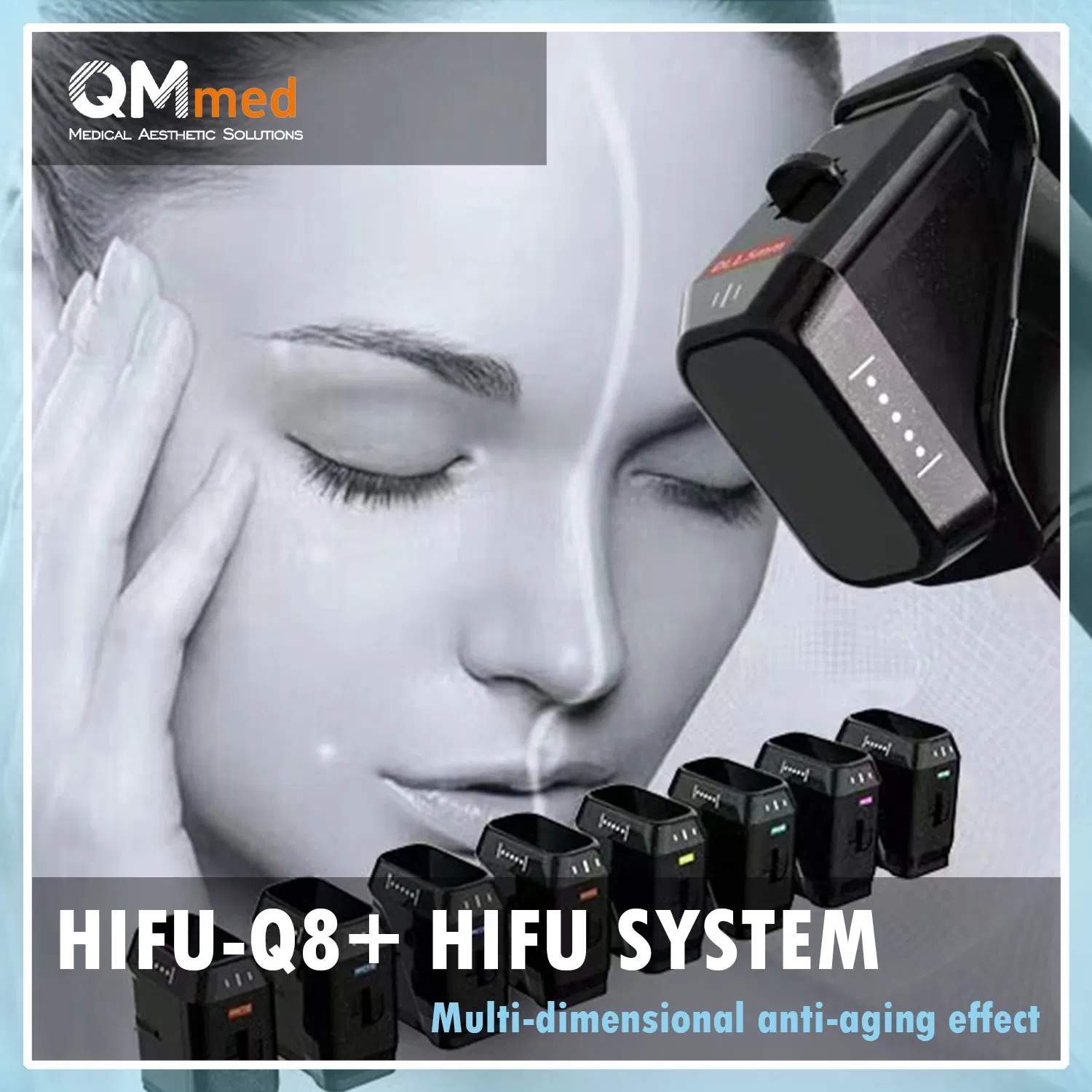 High Precision Hifu Beauty Solution for Face Lifting, Neck Treatment, and Vaginal Rejuvenation with Liposonix Combo Technology