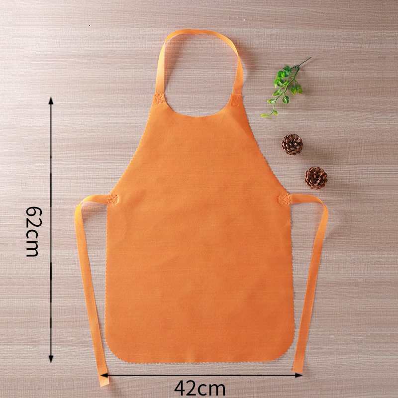Disposable Non-Woven Apron Custom Logo and Color High Quality