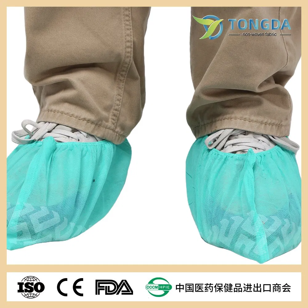 Eco-Friendly Disposable Plastic Shoe Cover Medical PP Shoe Cover