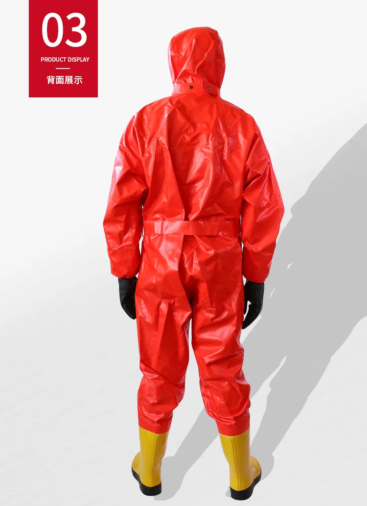 Non-Seal Chemical Protective Suit Details
