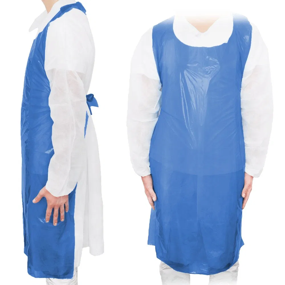 Disposable Polyethylene Apron with Size 70*110, 80*120
