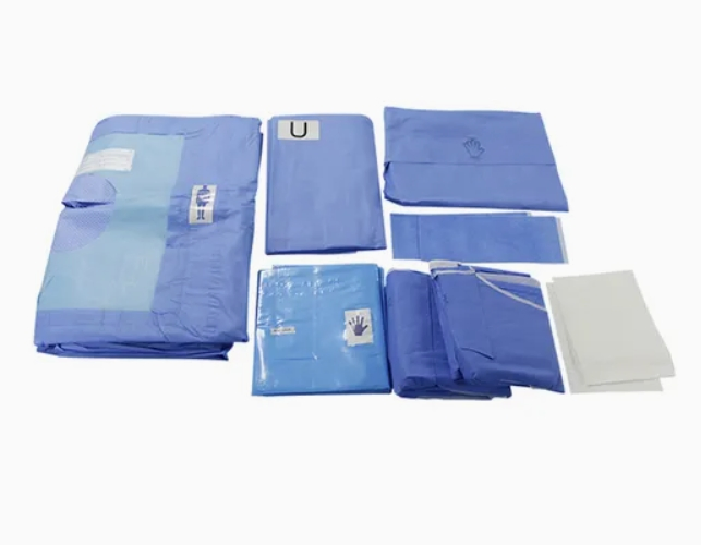 Hospital Sterile Disposable Surgery Pack Surgical Drape Kit Cesarean Section Delivery Set