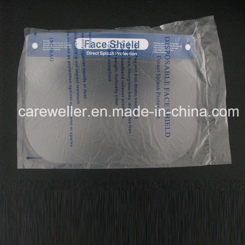 Disposable Anti-Fog Face Shield for Protection