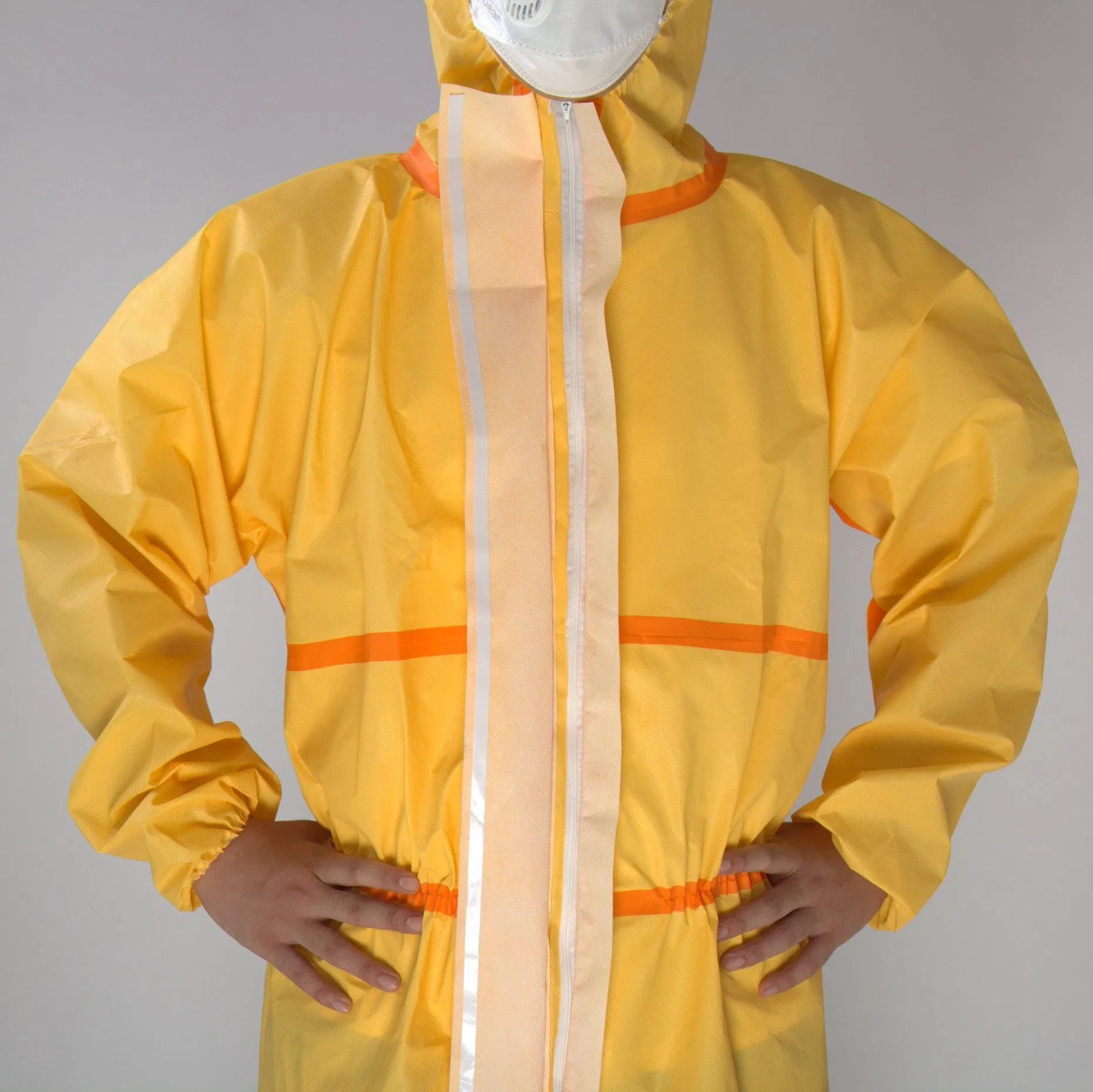Chinese All Over Zipper Protective Suit Wholesale with Protective Suit Price Chemical