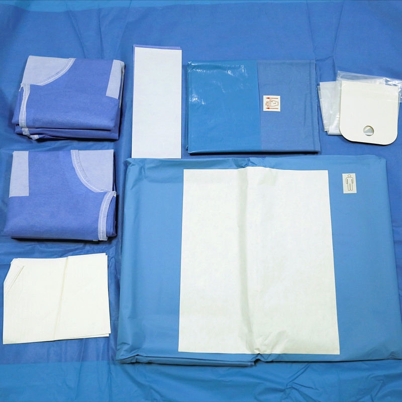 Chinese Manufacturer Suning Hospital Surgical Sterile Disposable Surgical Operation Drape Packs