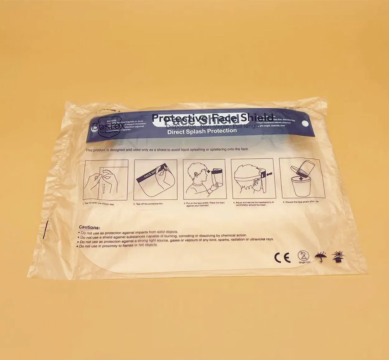 Antifog Disposable Faceshields Disposable Face Shields Protective Full Medical Face Shield