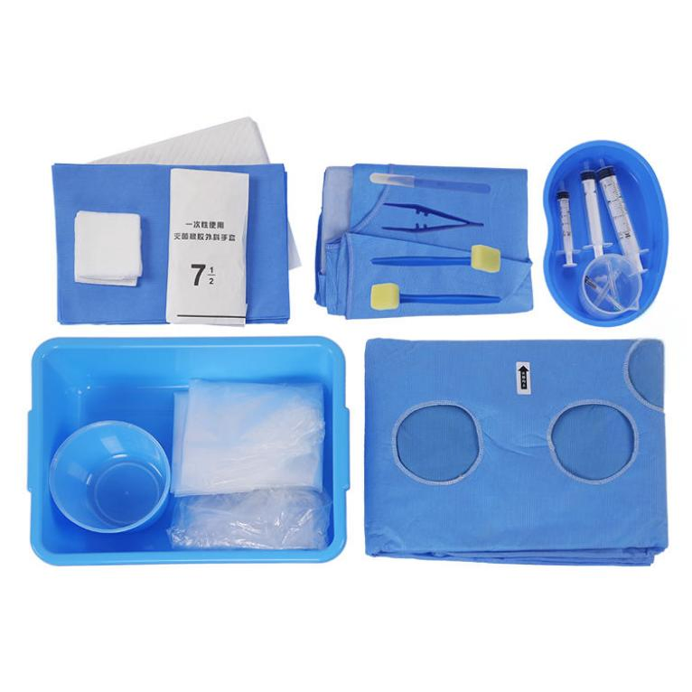 Angiography Drape Set Cardio Angiography Cmdc Pack Surgical Procedure Pack Angiography
