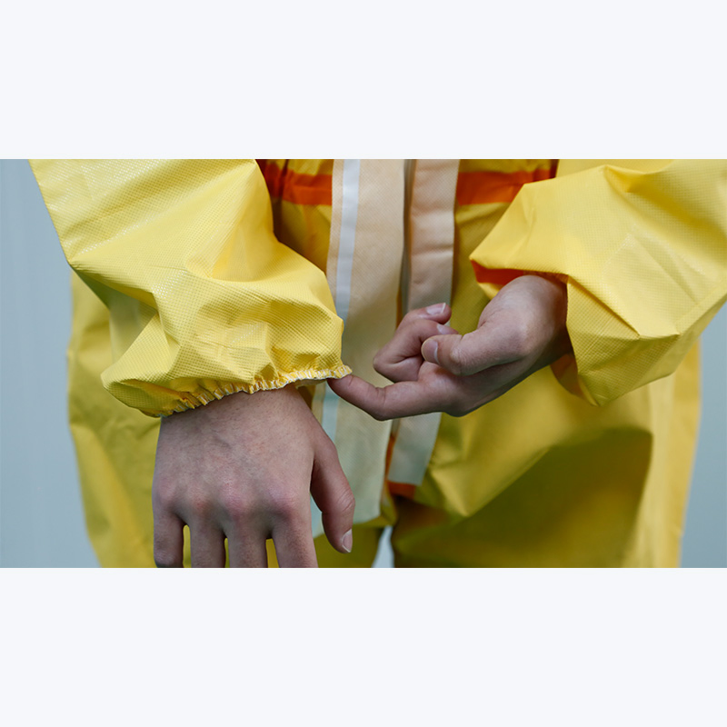 Disposable Protective Coverall Suit En 13034 Type 5b 6b EU PPE Category 3 Chemical Protective Suit