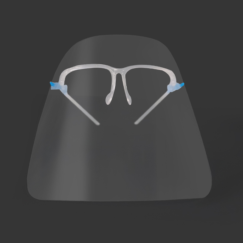 Transparent Factory Sales Plastic Eye Protective Face Shield Widely Used Face Shield