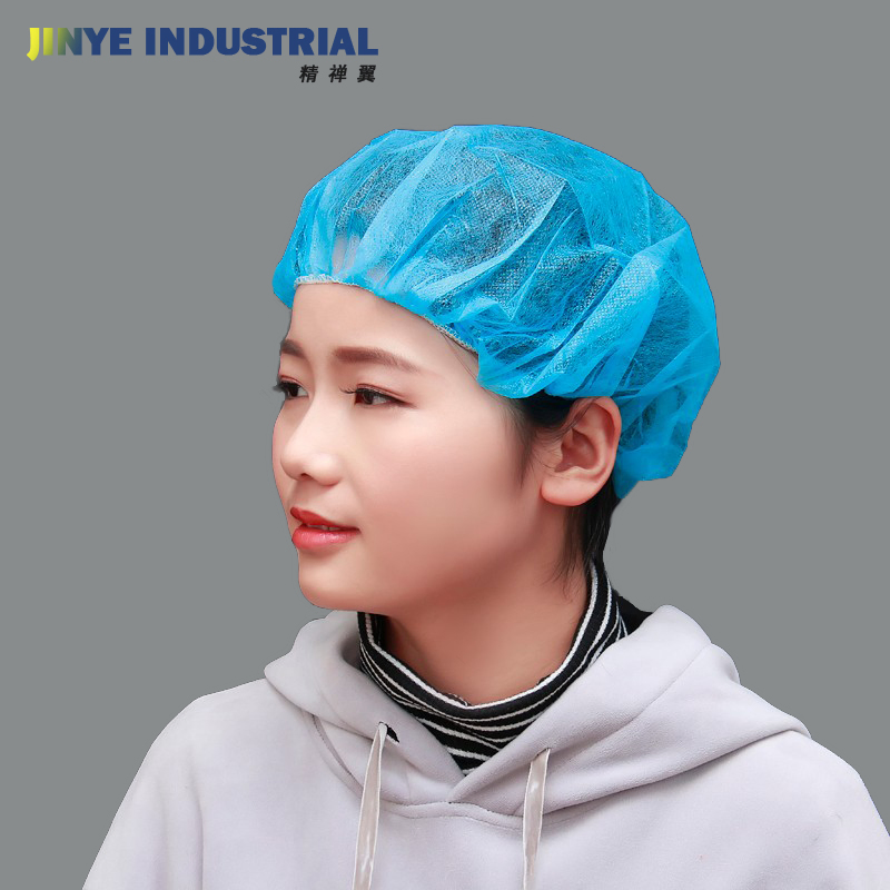Disposable Bouffant Caps, Hair Head Cover Net Non-Woven Cap