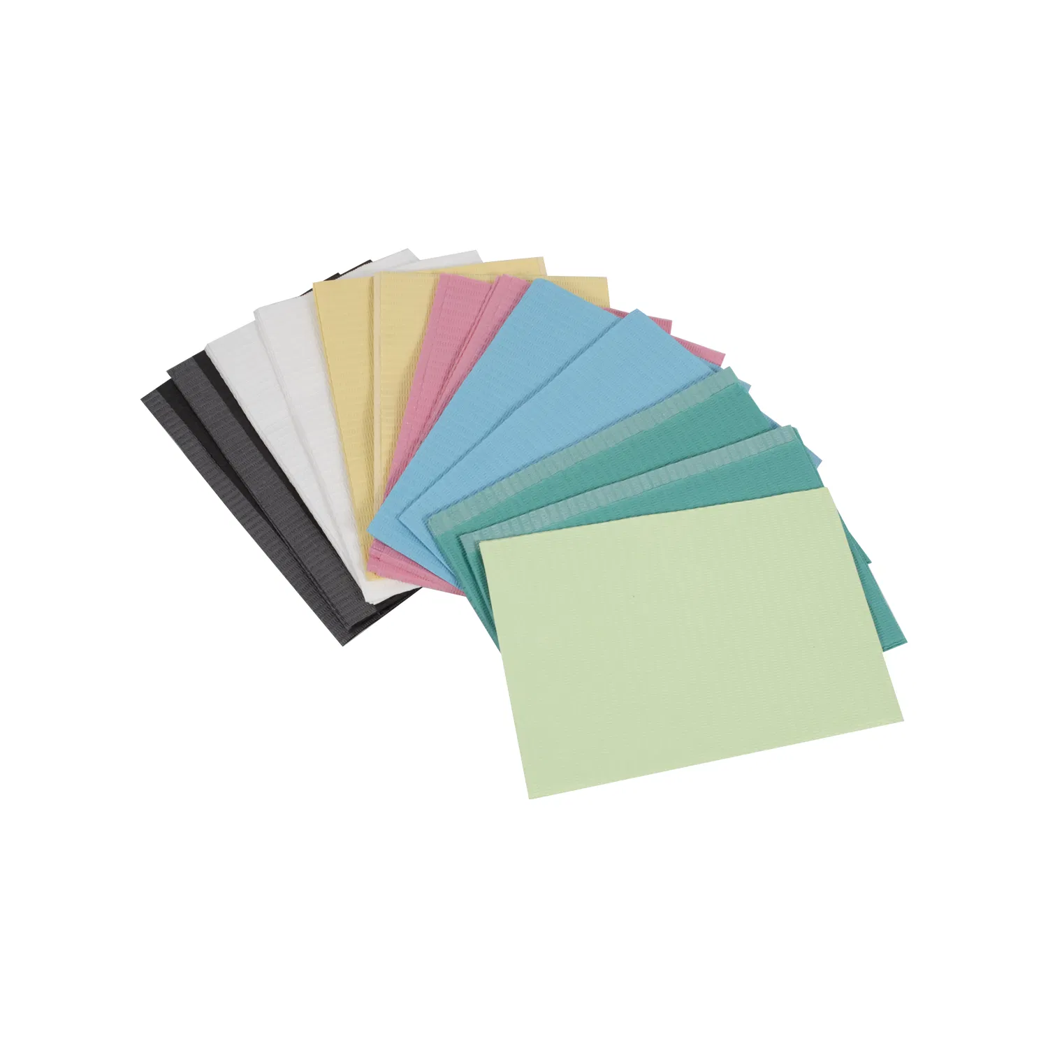 Three Layer Colorful Disposable Bibs Disposable Consumables Dental Apron