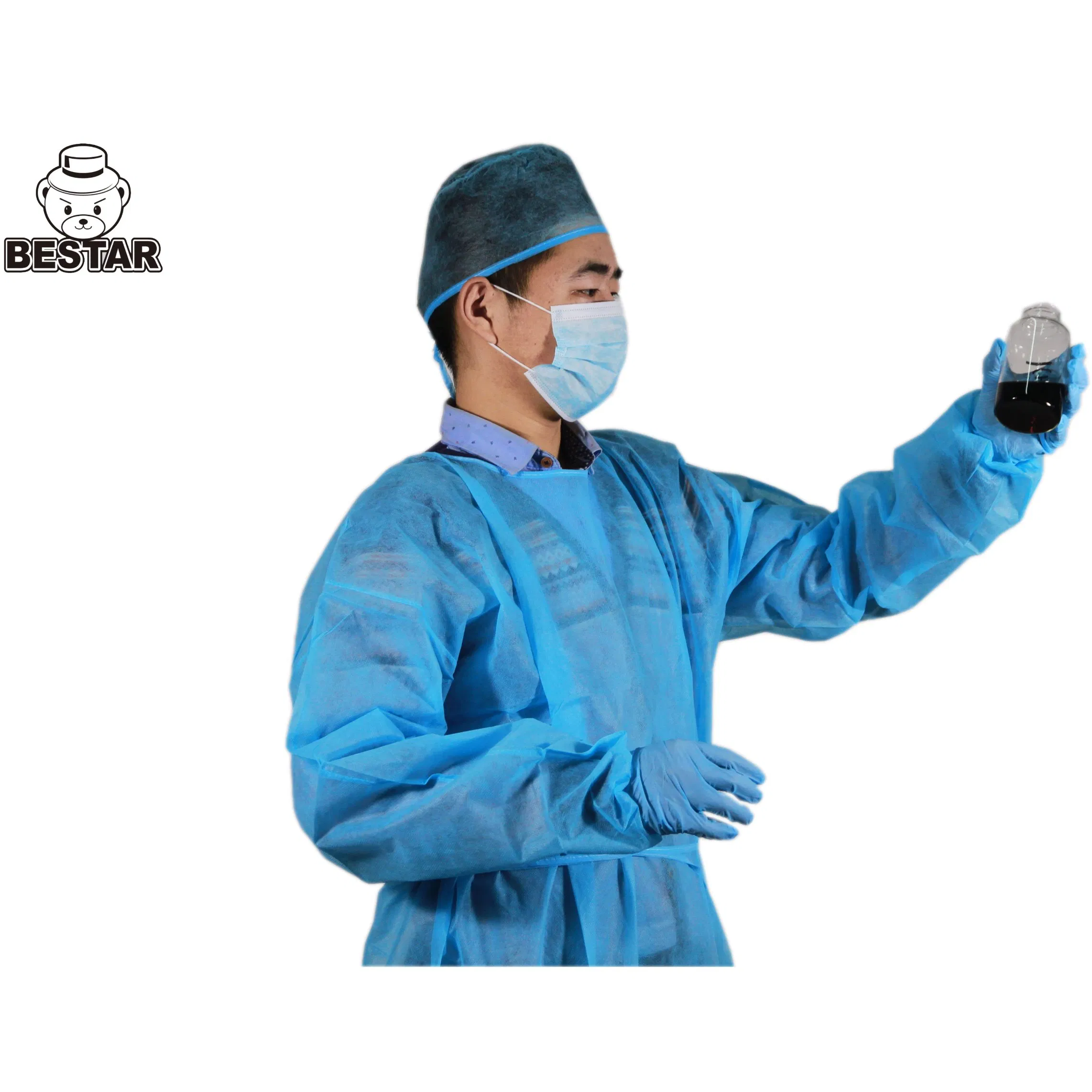 Disposable Nonwoven Spp Isolation Gown