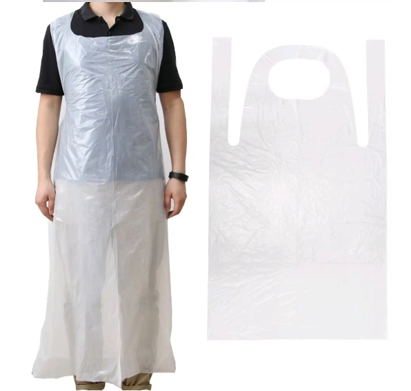 Disposable Polyethylene Apron with Size 70*110, 80*120