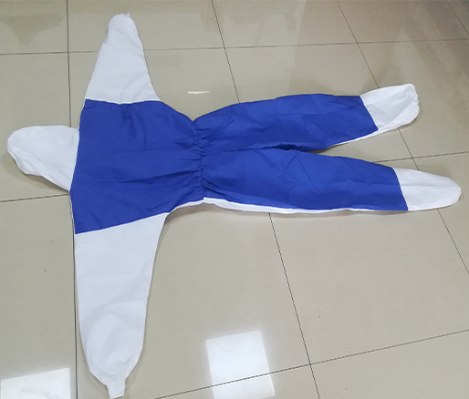 Ce FDA Safety Disposable Protection Clothing Coverall Protective Clothing Waterproof Isolation Clothing Overalls Suit Chemical Resistant Suit